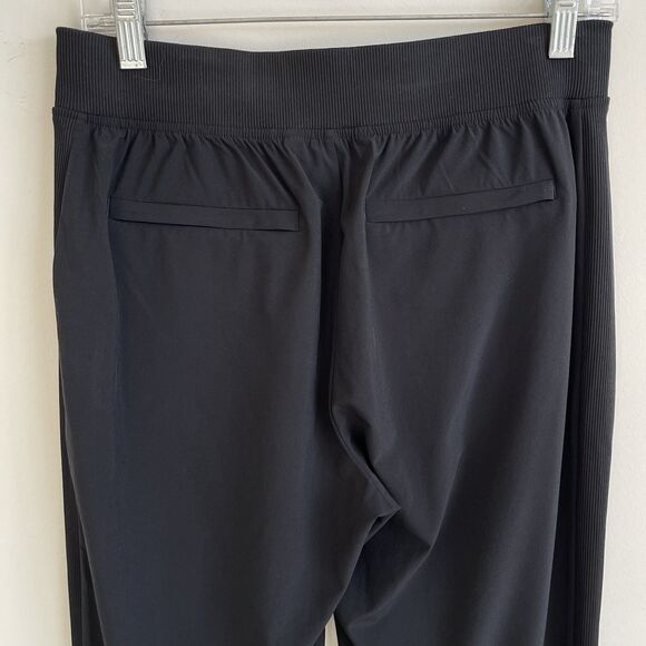 ATHLETA Brooklyn Mid Rise Ankle Pants Black Pull-On Trousers Size 4 - Picture 8 of 16